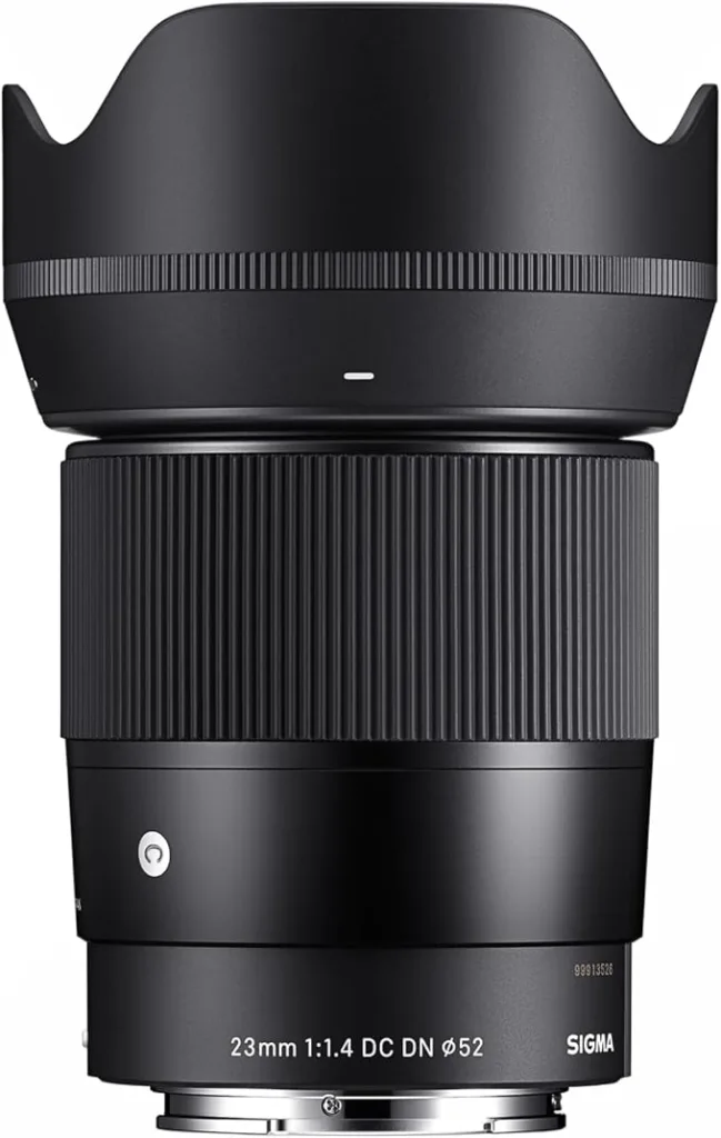 My Video Call Setup: How to Look and Sound Your Best on Camera 5 Sigma 23mm f/1.4 DC DN lens for Sony E-mount